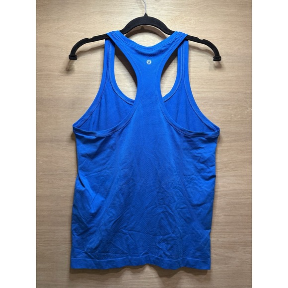 Lululemon Women's Swiftly Tank Blue Size 10 - Picture 3 of 6